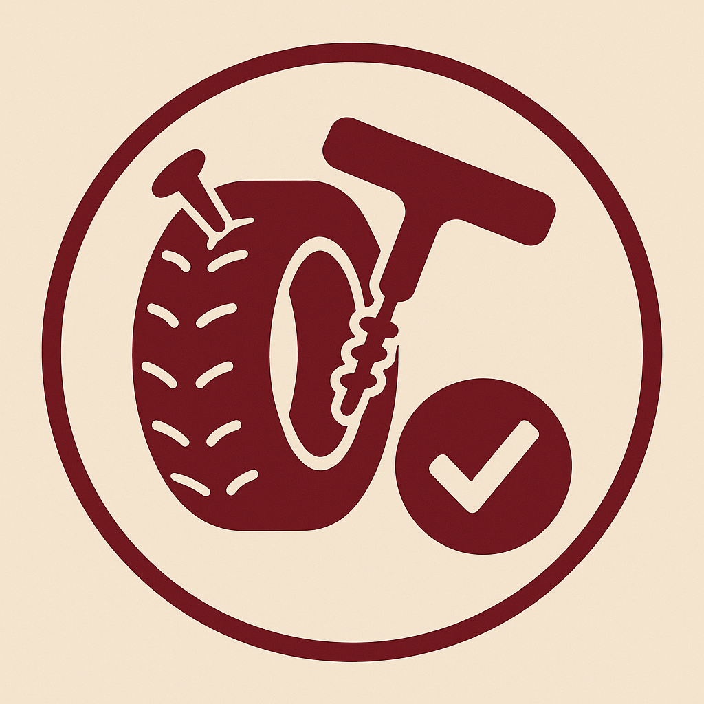 Reifenreparatur von aussen