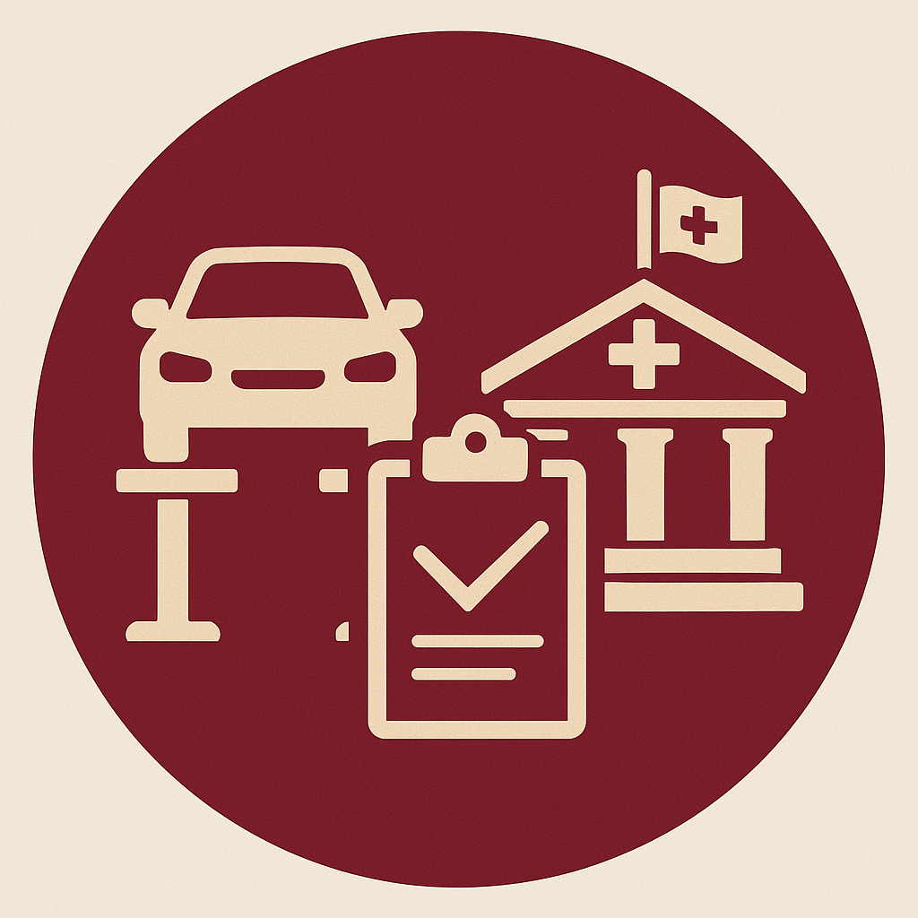 MFK-Kontrolle inkl. Vorführen beim Amt