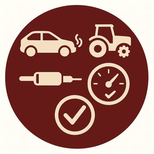 Abgas-Test (Benzin/Diesel & Bau-/Landmaschinen)